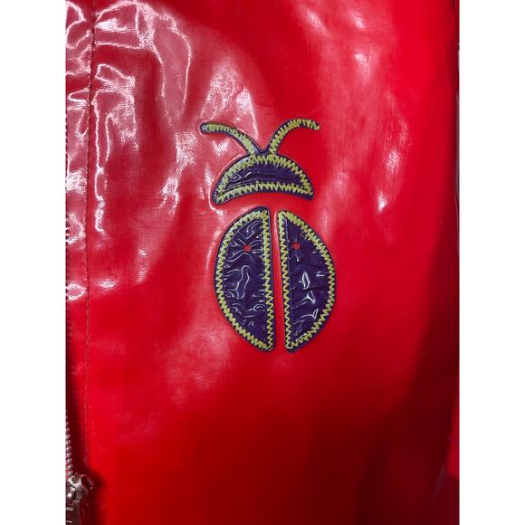 Vintage Aristo Red Alphabet Raincoat Size 3T - Picture 7 of 12